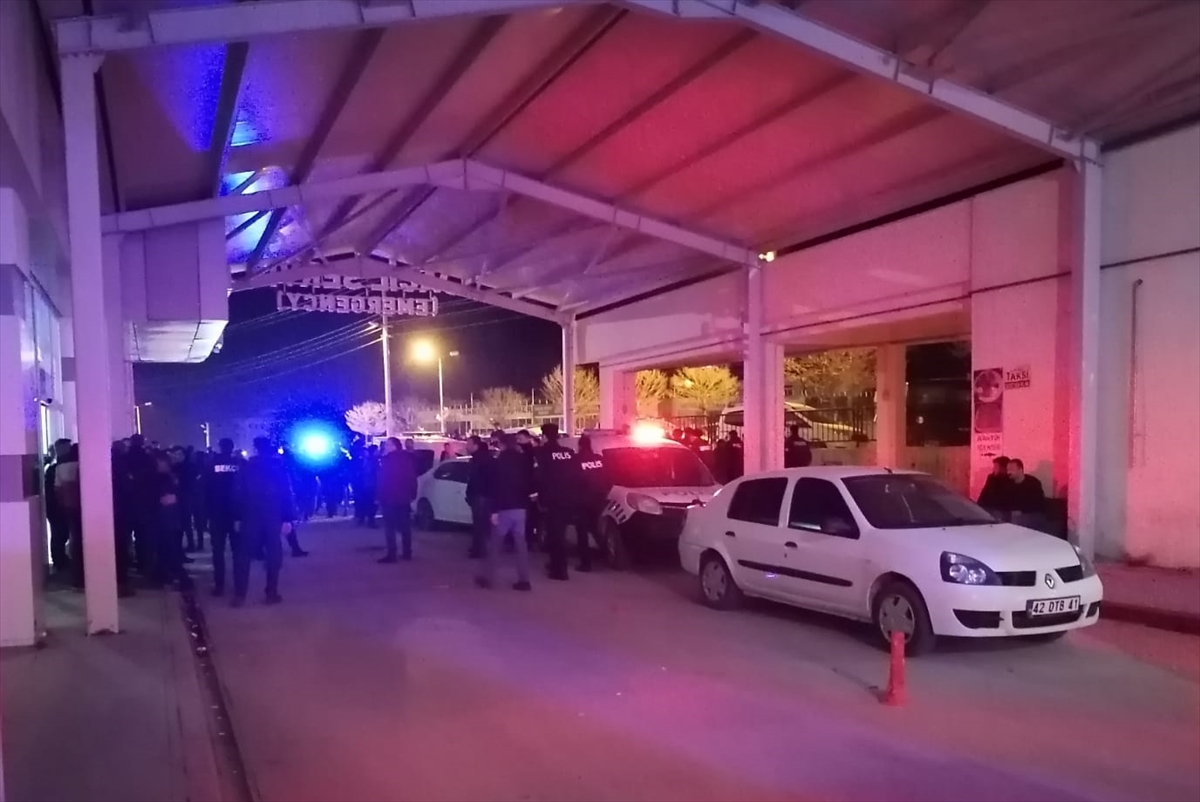 Konya'daki silahlı kavgada 2 kişi öldü, 1 kişi yaralandı