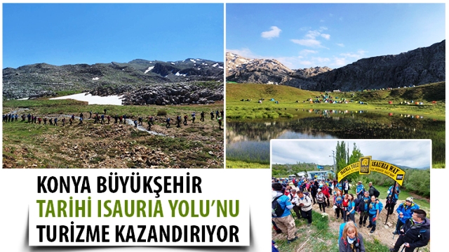 Konya’daki tarihi yol, saklı güzellikleriyle turizme kazandırılıyor