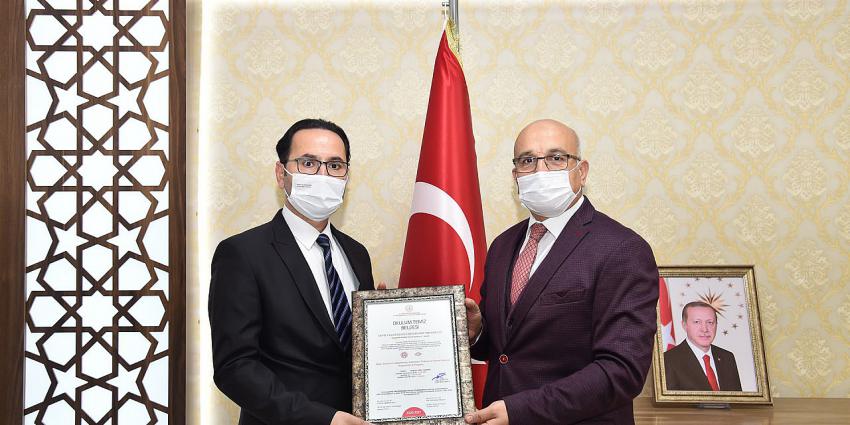 Konya'daki tüm okullara "Okulum Temiz Projesi" sertifikası verildi