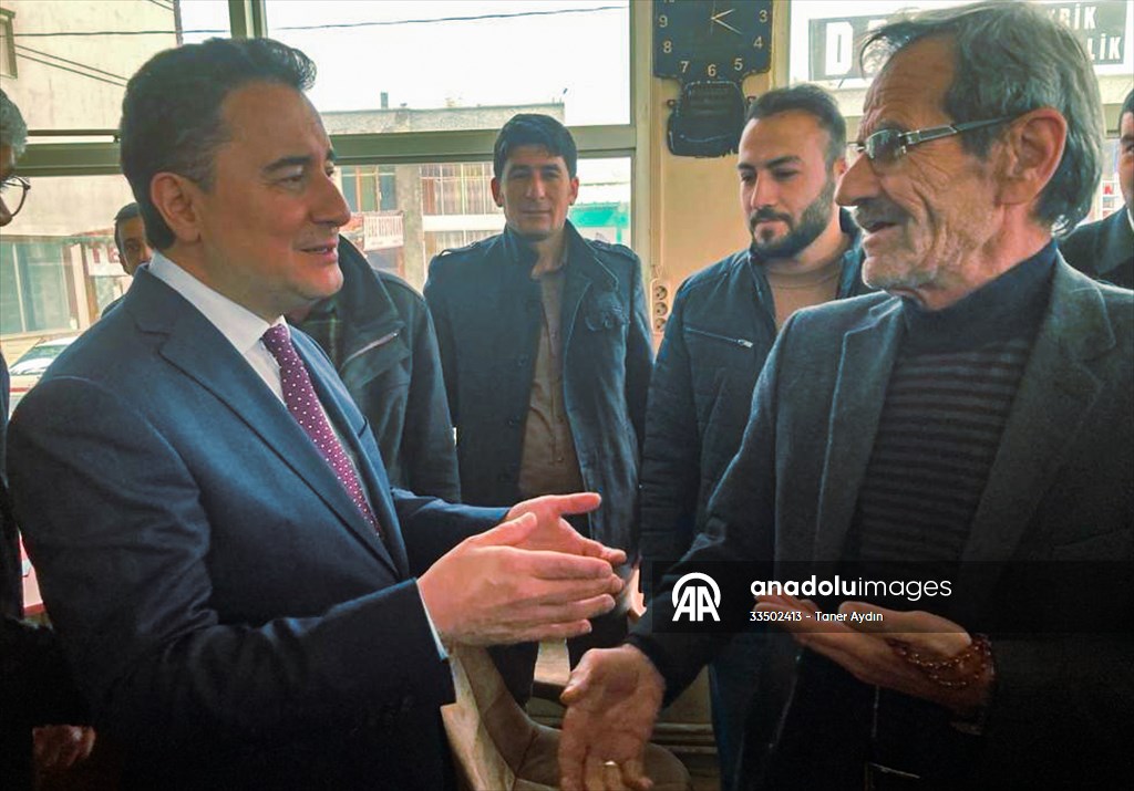 KONYA - DEVA Partisi Genel Başkanı Babacan, ziyaretlerde bulundu