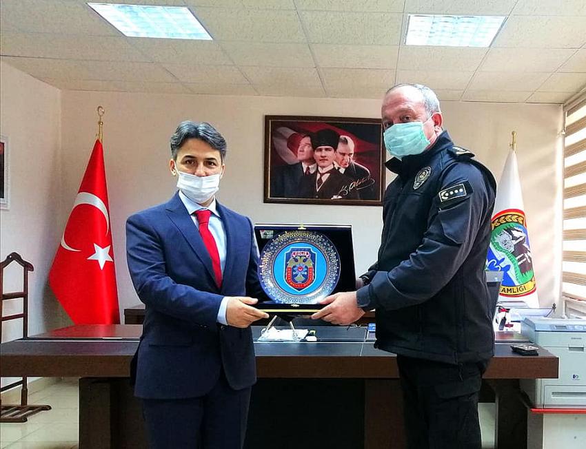 Konya Emniyet Müdürü Aydın Seydişehir'i ziyaret etti
