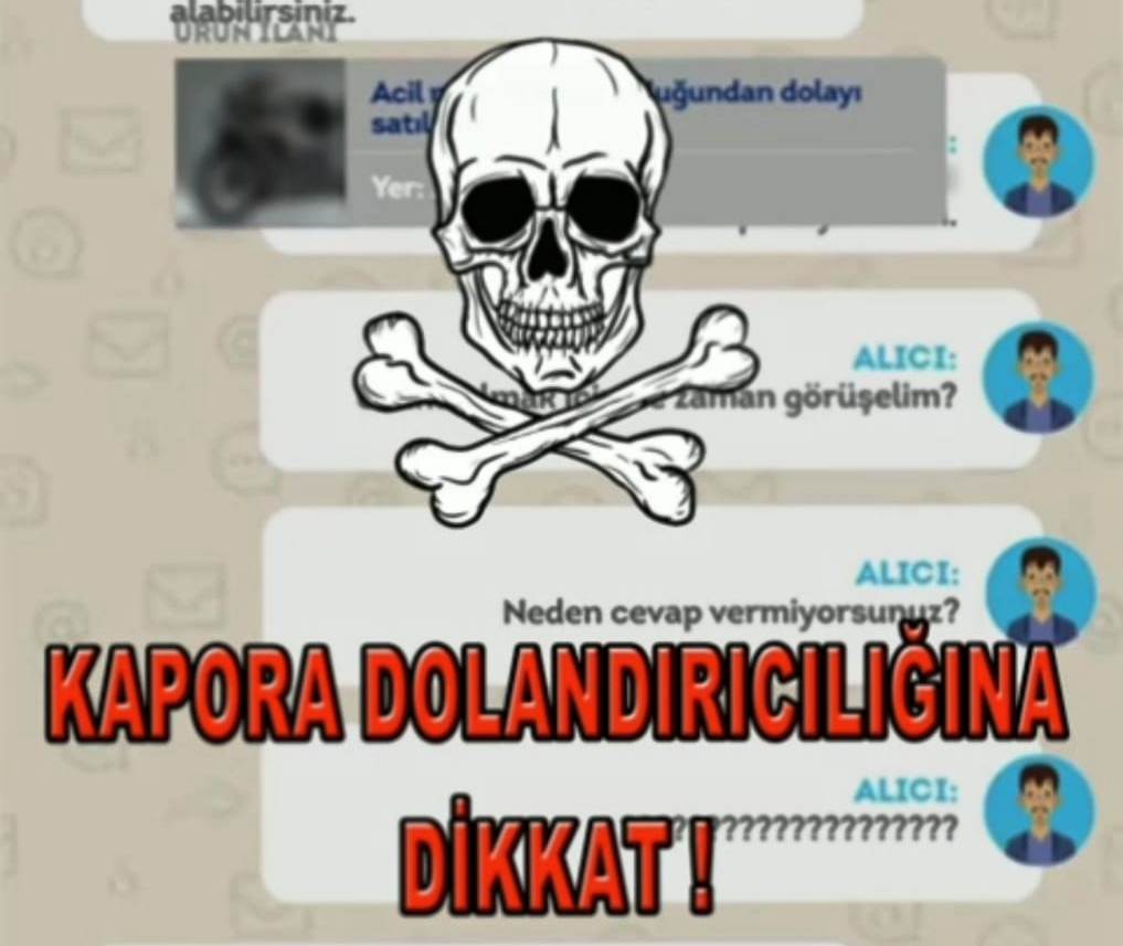 KONYA EMNİYETİ KAPORA DOLANDIRICILIĞINA KARŞI UYARDI!