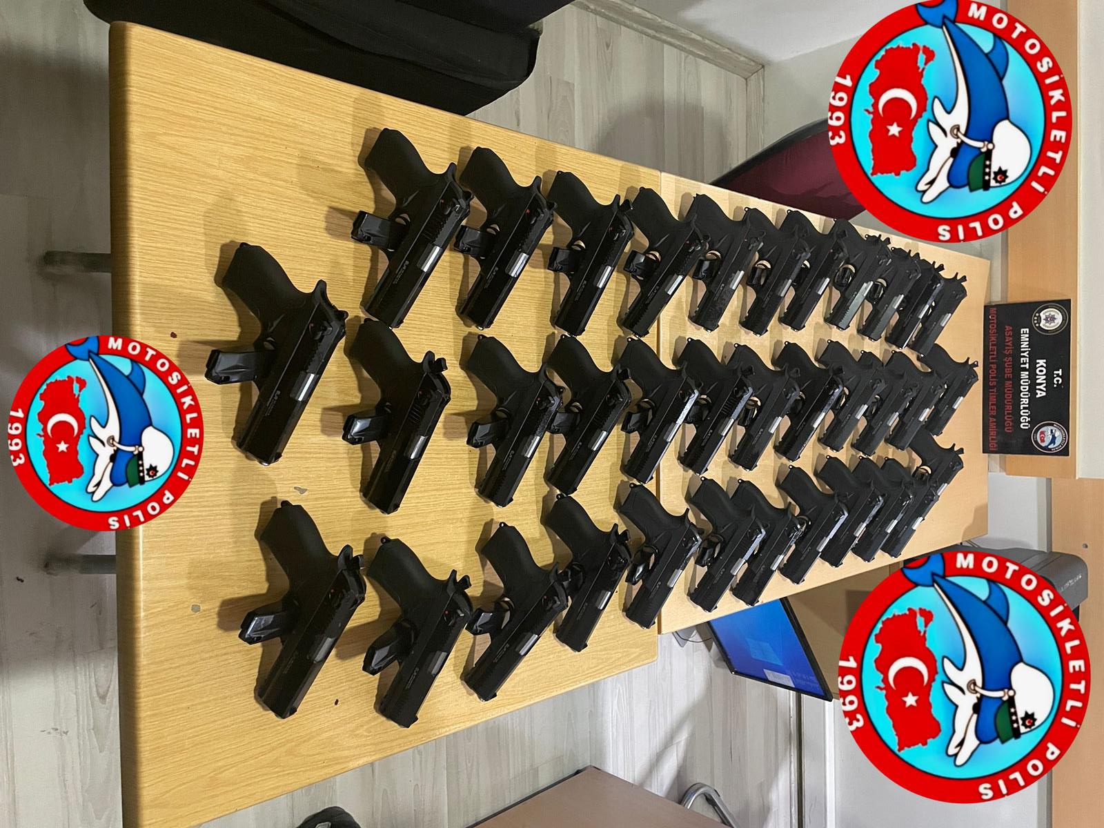 KONYA EMNİYETİ’NİN SIKI DENETİMLERİ SÜRÜYOR