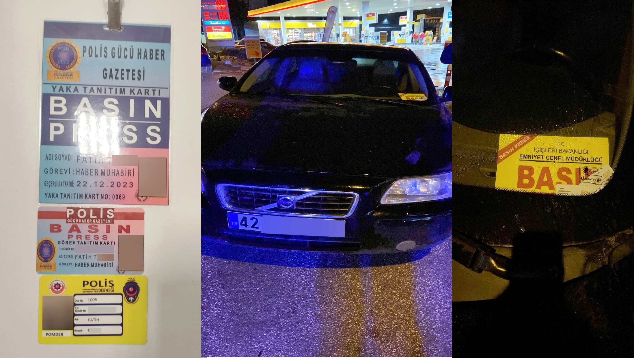 KONYA EMNİYETİ SAHTE POLİS BASIN KARTI KULLANANLARA KARŞI UYARDI