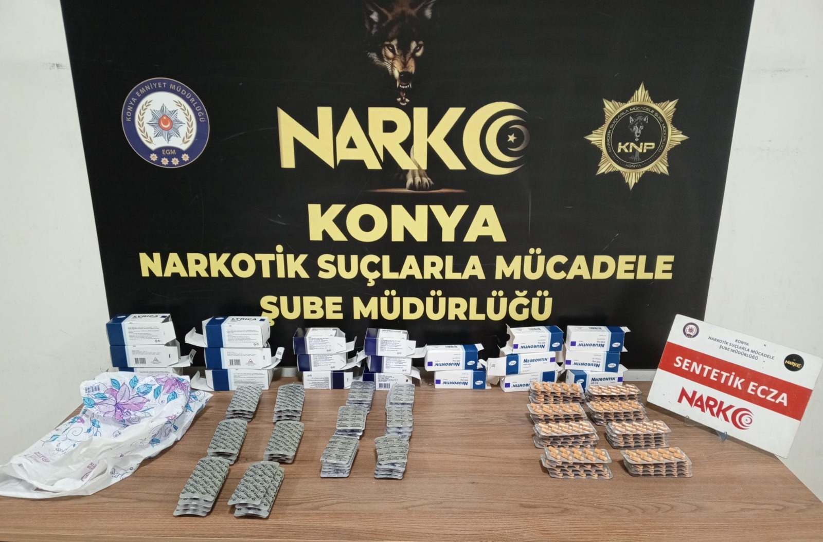 KONYA EMNİYETİ ZEHİR TACİRLERİNE GÖZ AÇTIRMIYOR