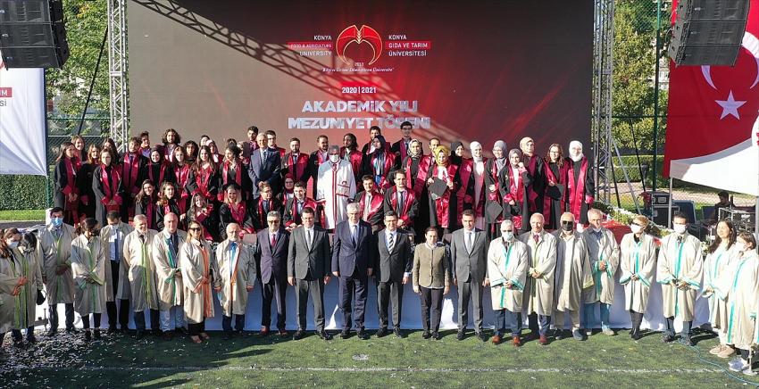 Konya Gıda ve Tarım Üniversitesi'nin ilk mezunları işe başladı