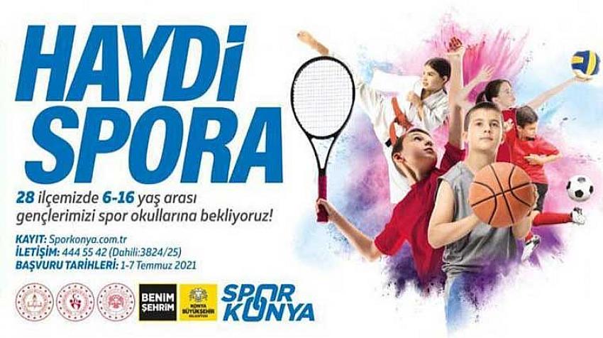  Konya'nın 28 İlçesinde Yaz Spor Okulları Yeniden Başlıyor