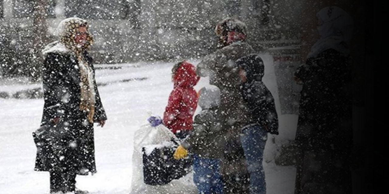 Konya'nın 3 ilçesinde eğitime kar engeli