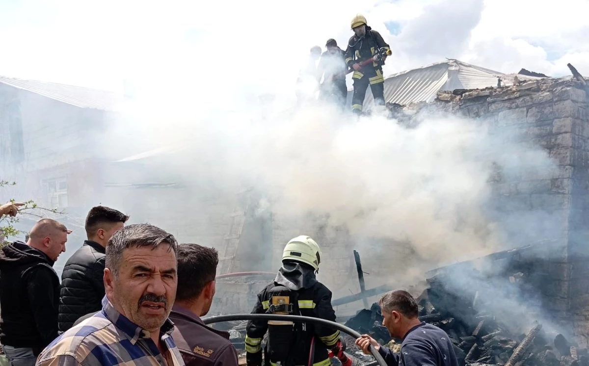 Konya'nın Beyşehir ilçesinde çıkan yangın söndürüldü