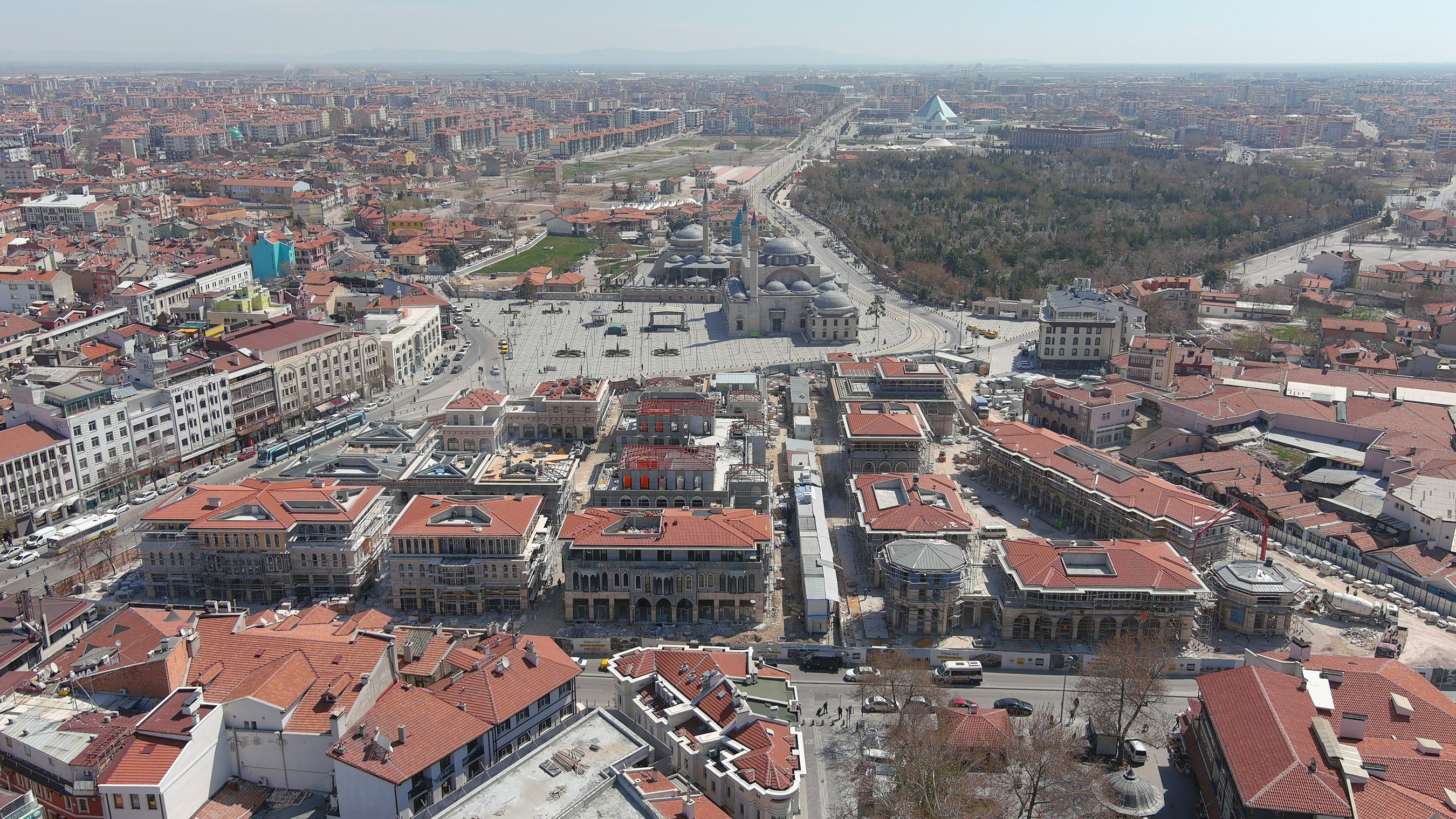 Konya’nın en kıymetli bölgesindeki tarihi dönüşüm bitmek üzere