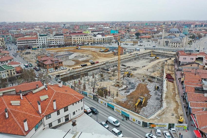 Konya'nın kalbinde şehre yakışacak dönüşüm hızla devam ediyor