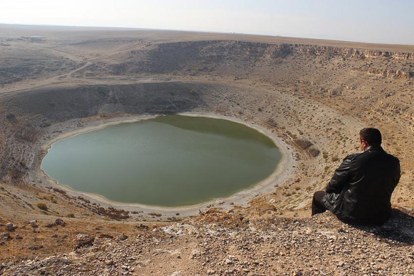 Konya'nın pembe gölü Meyil yeniden doğal rengine döndü