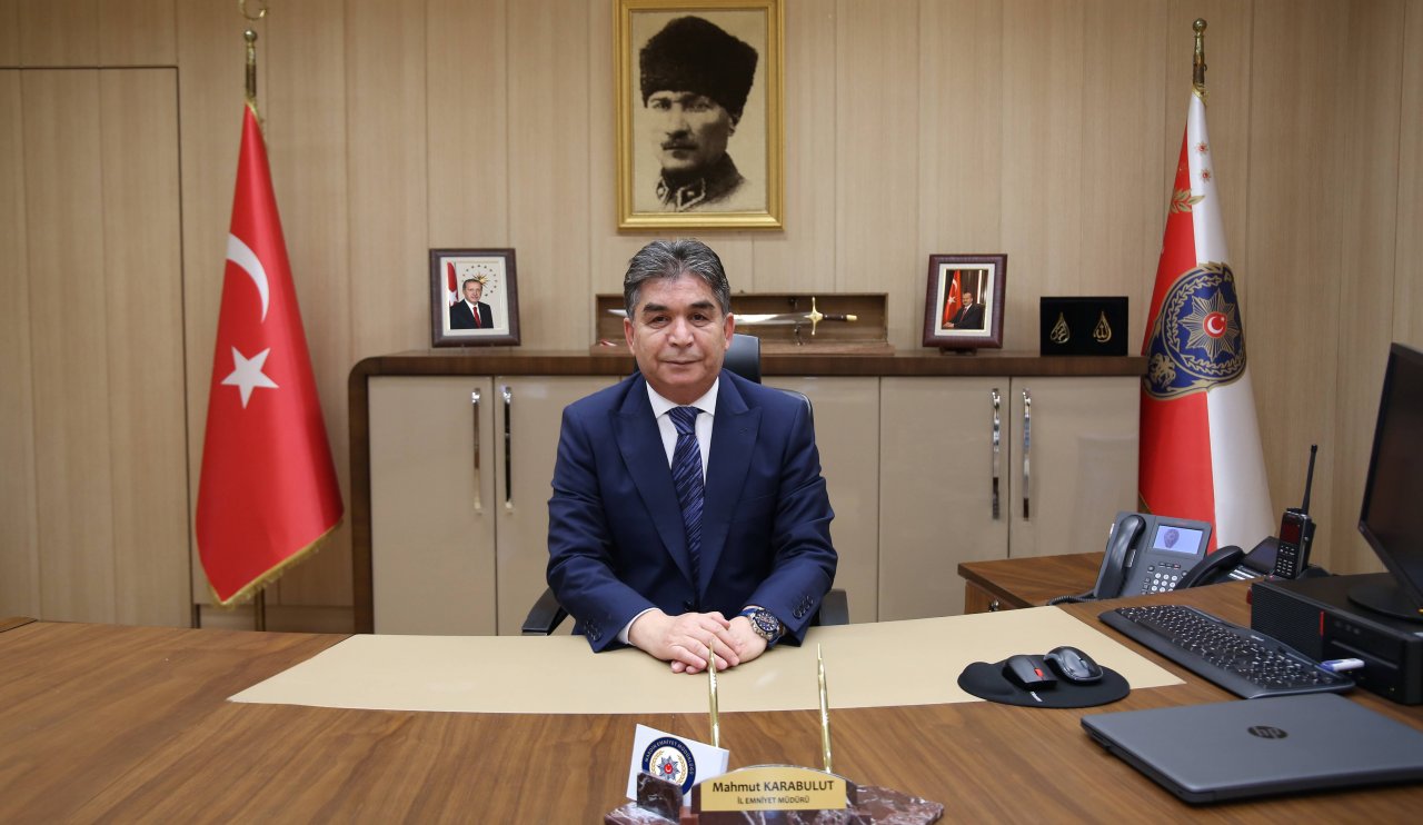 Konya'nın yeni İl Emniyet Müdürü Mahmut Karabulut oldu