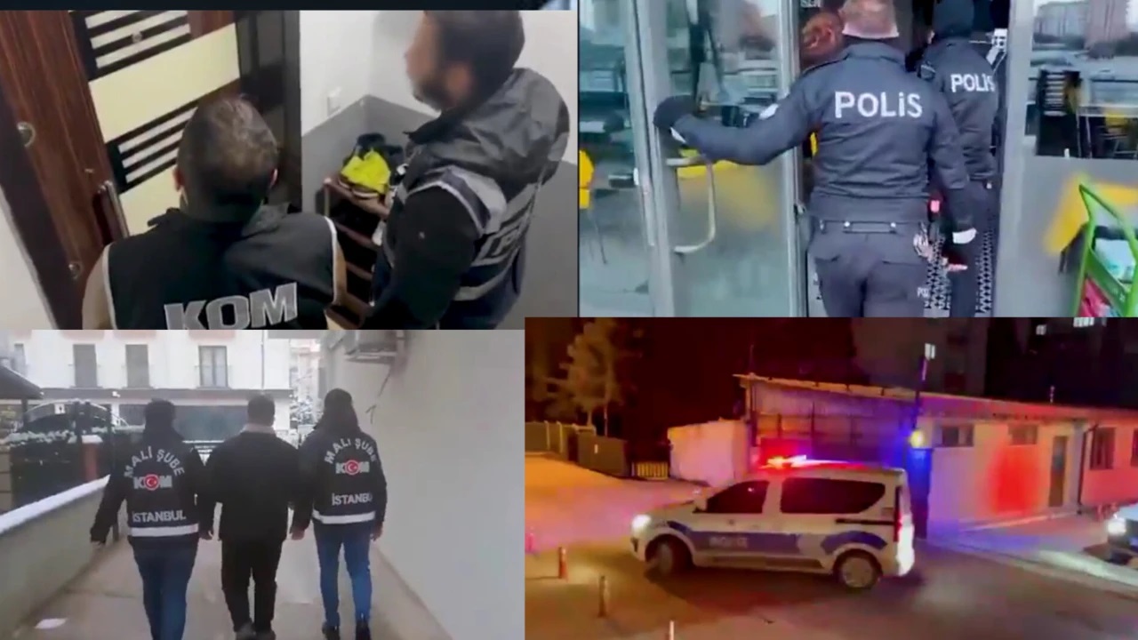 Konya'nında  aralarında olduğu 31 ilde; Döner zincirine  FETÖ operasyonu: 353 gözaltı