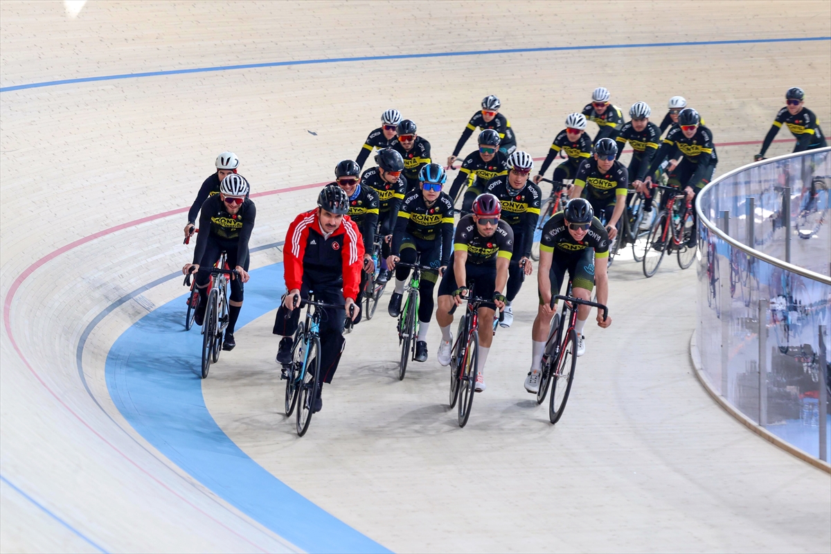 Konya Olimpik Veledromu, UCI Pist Bisikleti Uluslar Kupası'na hazırlanıyor
