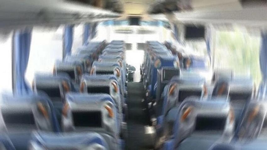 Konya otobüsünde koronavirüs paniği! 