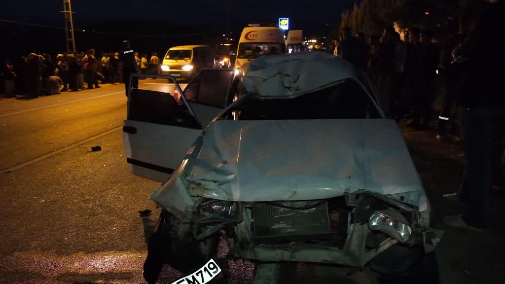 Konya Plakalı aracın karıştığı  - Trafik kazasında 1 kişi öldü, 2 kişi yaralandı