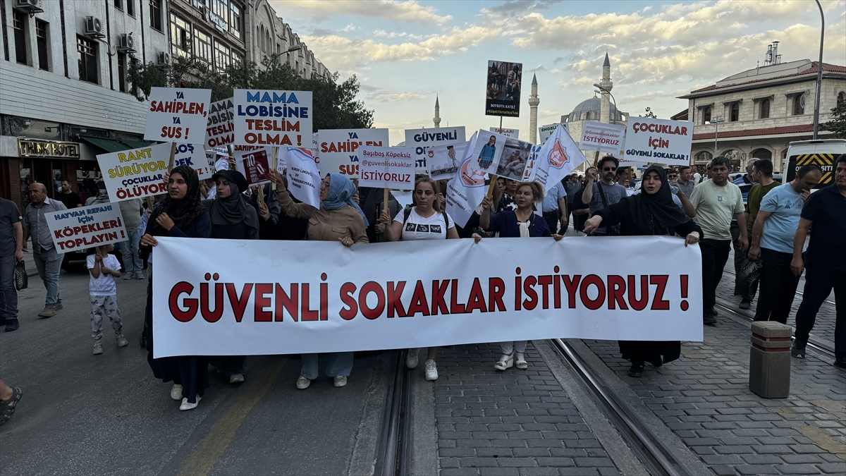 KONYA - "Başıboş köpek sorununa 'dur' de" etkinliği düzenlendi