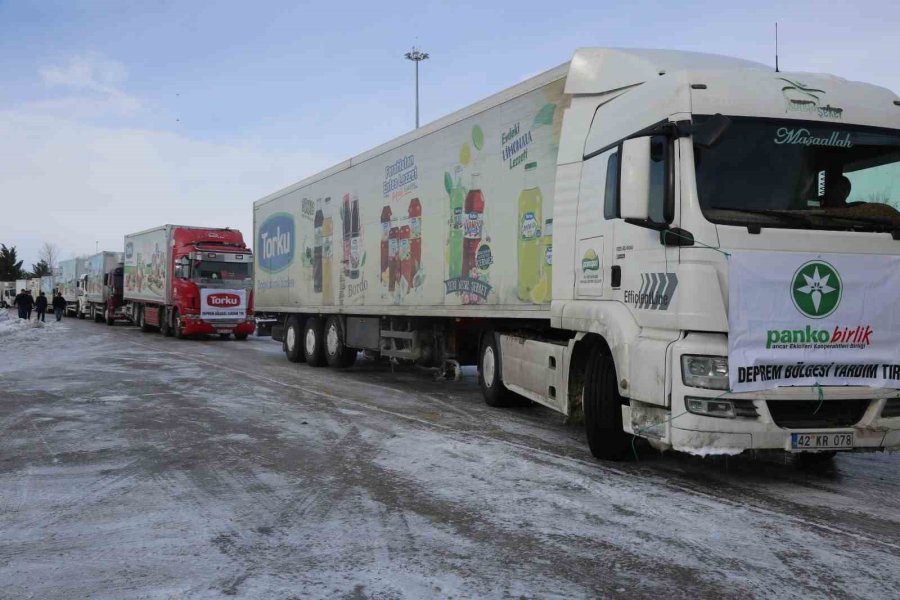 Konya Şeker, Deprem Bölgesi için Seferber oldu