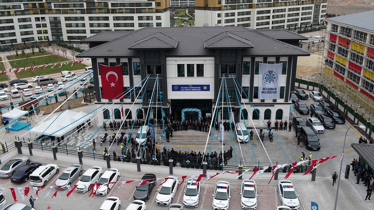 Konya Selçuklu Emniyet Müdürlüğü binası törenle hizmete açıldı