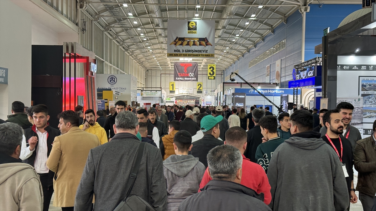 Konya Tarım Fuarı'na yoğun ilgi