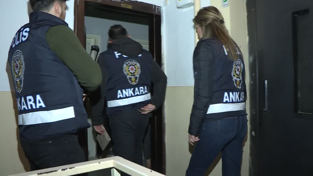 Konya  ve Ankara gasp çetesine yönelik operasyon