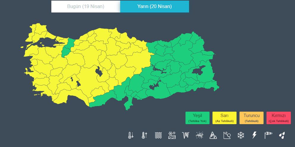 Konya'ya son dakika uyarısı: Yarına dikkat!