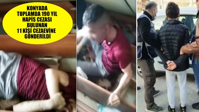 KONYADA POLİSTEN SAKLANAN ŞAHIS YATAĞIN ALTINDAN ÇIKTI