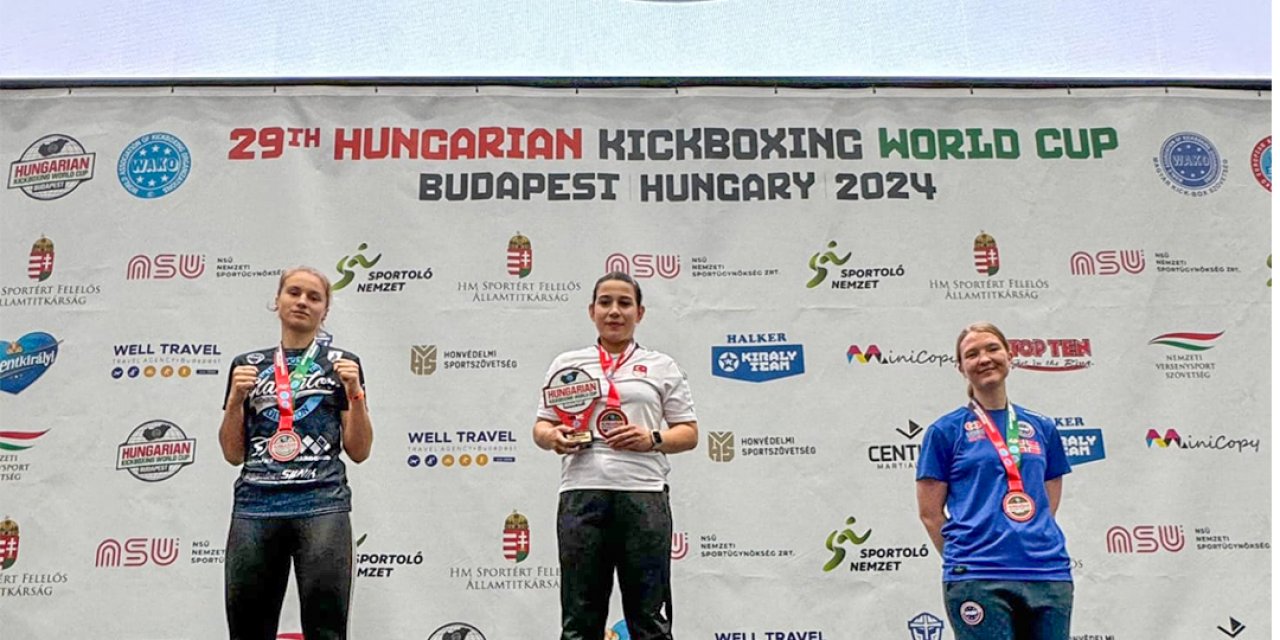 Konyalı kickbokscu dünya şampiyonu oldu