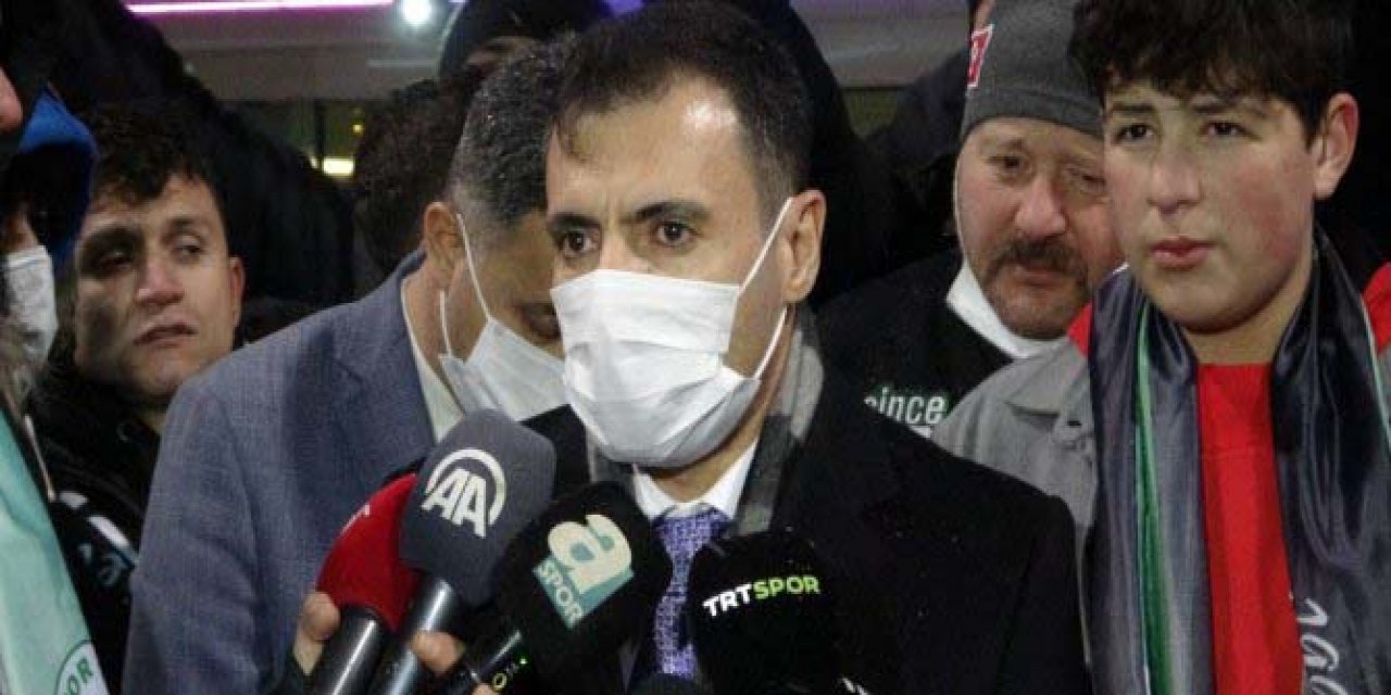 Konyaspor Başkanı Özgökçen’den  Hakeme sert tepki