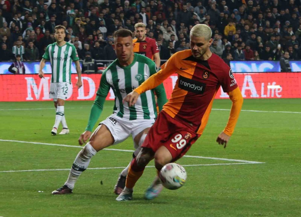 Konyaspor, Galatasaray’ın 14 maçlık galibiyet serisini sona erdirdi!