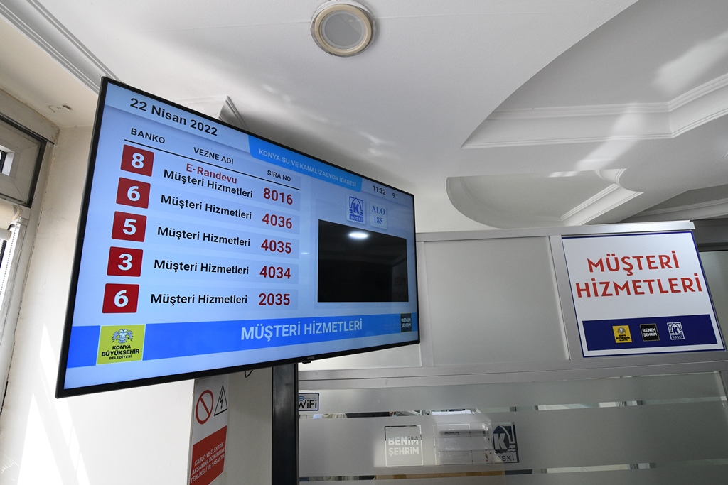 KOSKİ E-RANDEVU’YA GEÇİYOR