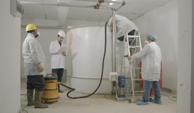 KOSKİ İÇME SUYU DEPOLARINI HİJYENE KAVUŞTURUYOR