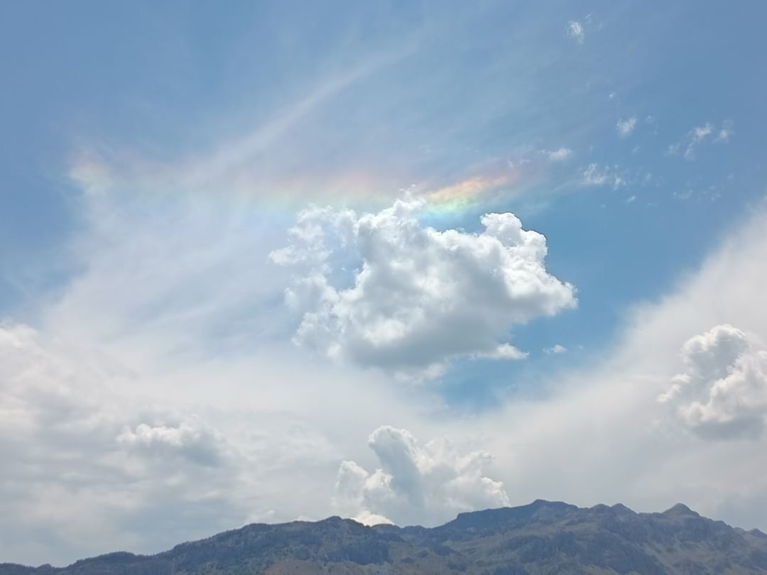 KÜPE  DAĞINDA  YAĞMUR SONRASI  OLUŞAN GÖRÜNTÜ