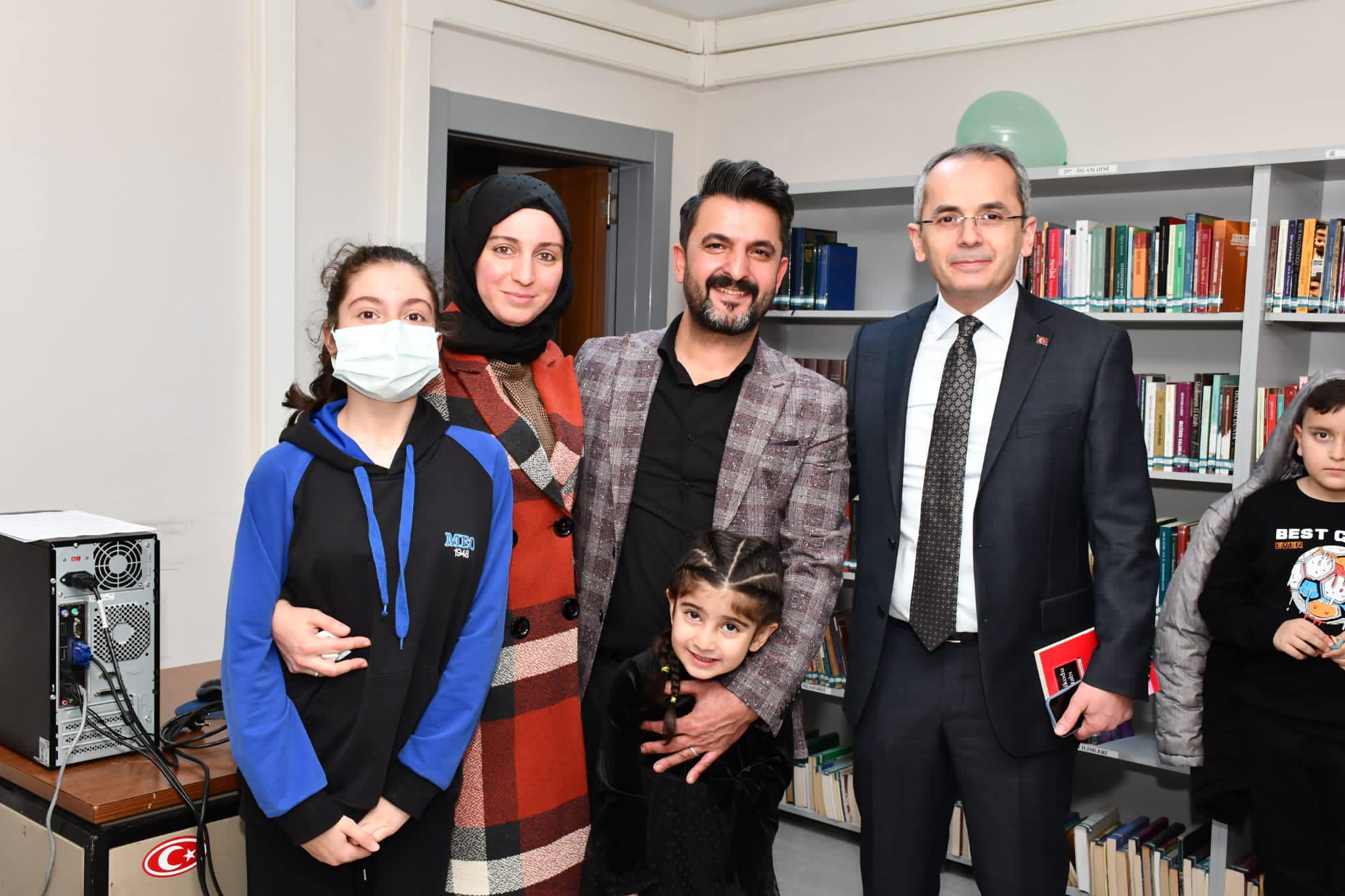 Kütüphaneler  Haftasında Seydişehir'de  en çok  kitap okuyanlara ödül