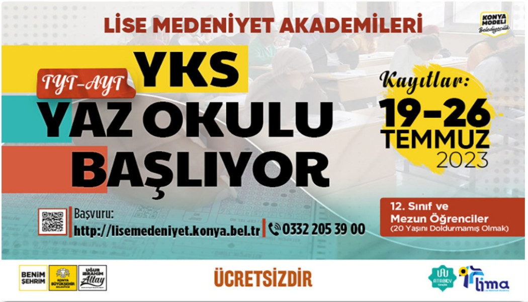LİSE MEDENİYET AKADEMİLERİ YKS YAZ OKULU KAYITLARI BAŞLADI