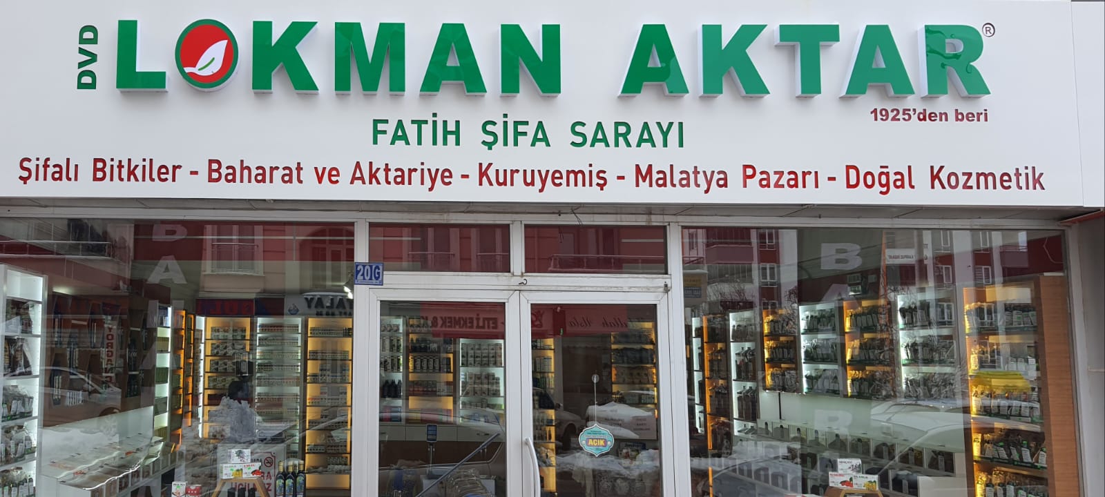 LOKMAN AKTARBAHARAT-KURUYEMİŞ-ŞİFALI BİTKİLER