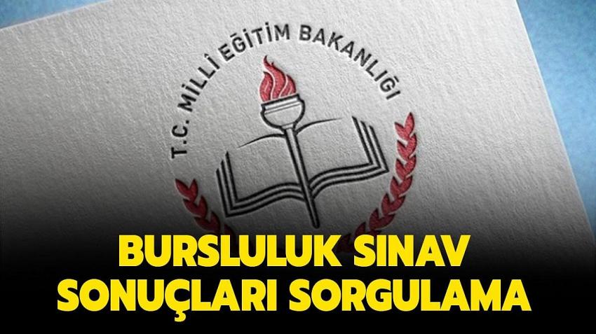 MEB, bursluluk sınavı sonuçlarını açıkladı