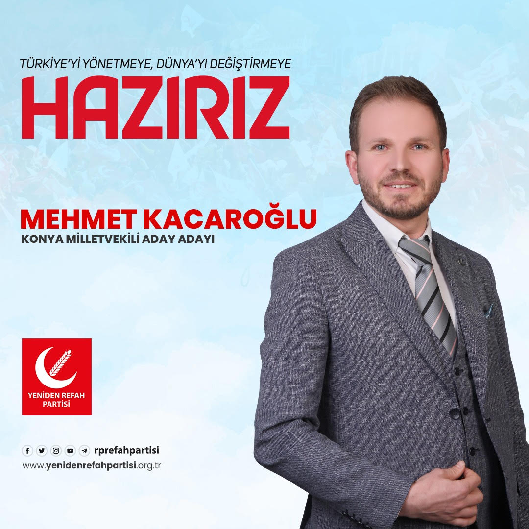 Mehmet Kacaroğlu Aday Adaylığını açıkladı.