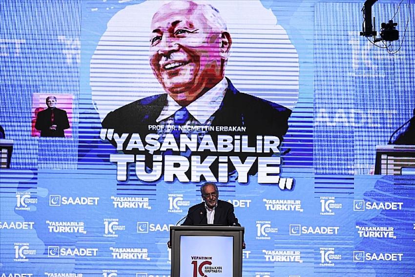  Merhum Başbakanlardan Necmettin Erbakan, "Erbakan Haftası 2021 Anma ve Anlama Programı"yla anıldı