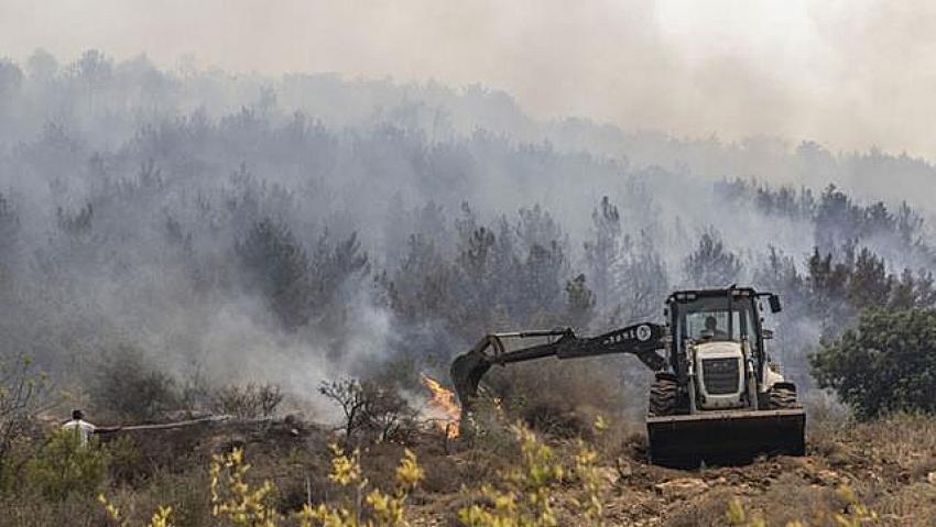 Mersin ve Antalya'dan güzel haber! 3 noktada devam eden yangınlar kontrol altına alındı