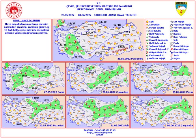 Meteoroloji uyardı: Sıcaklıklar 12 dereceye kadar artacak