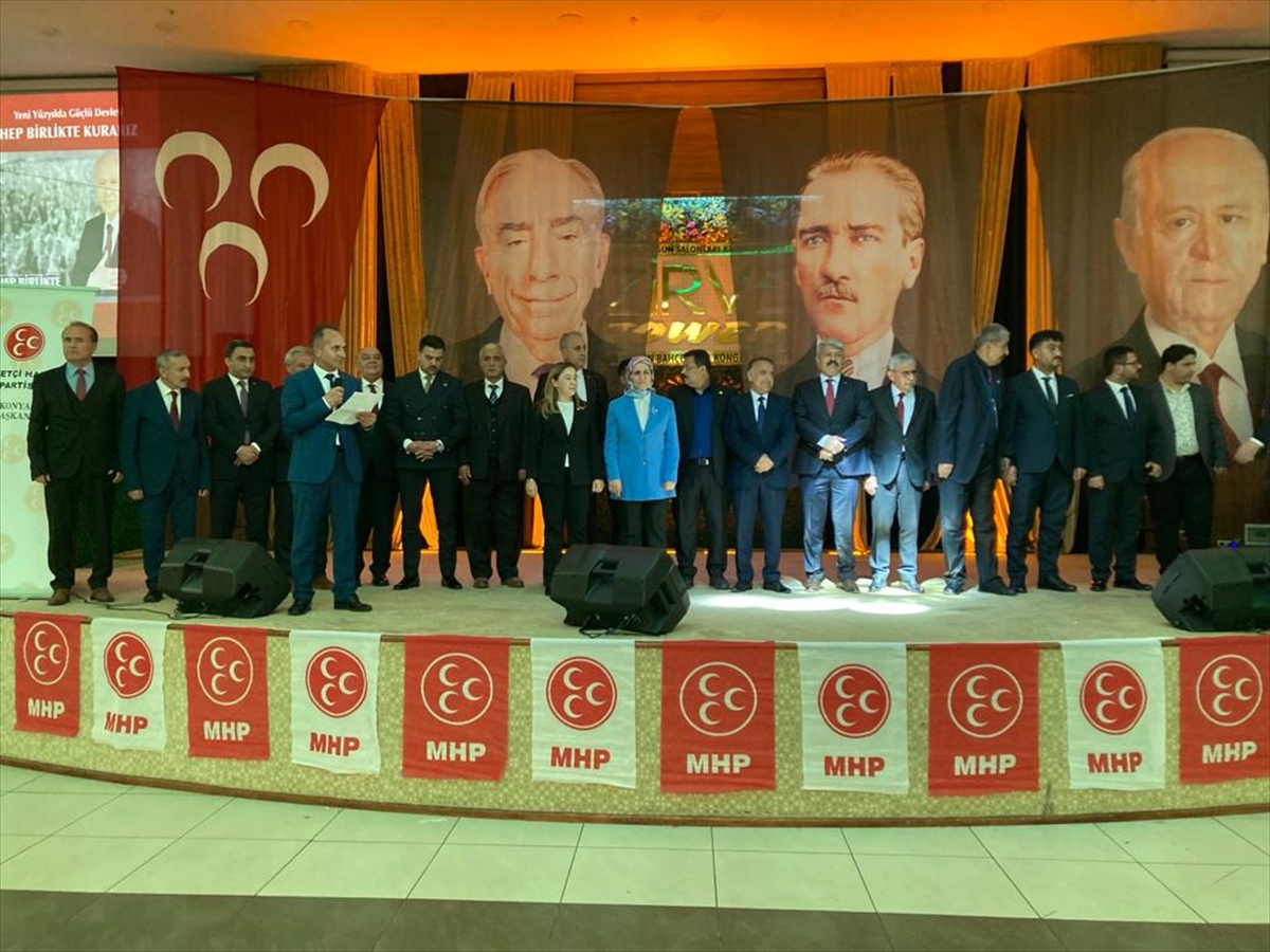 MHP Konya İl Başkanlığı Konya milletvekili aday adaylarını tanıttı