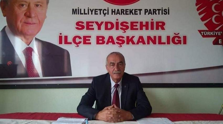 MHP Seydişehir ilçe başkanı Eyyup Gül '29 Ekim Cumhuriyet' Bayramı kutlama mesajı.