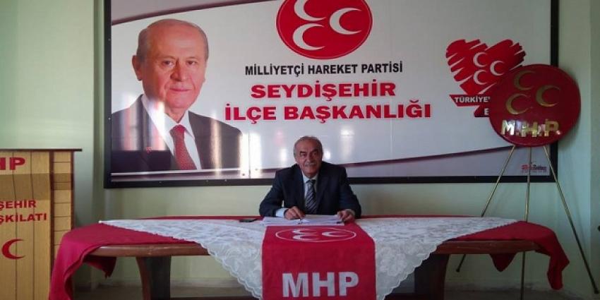 MHP Seydişehir İlçe Başkanından 23 Nisan Mesajı