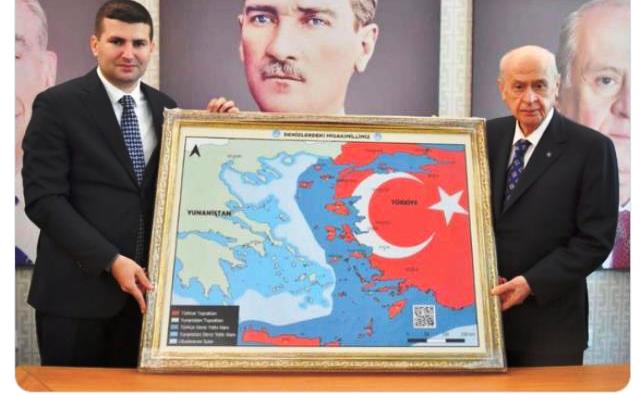 Miçotakis'ten Bahçeli'nin haritasına sert tepki: Bu ateşli bir rüya mı yoksa Türkiye'nin resmi politikası mı?