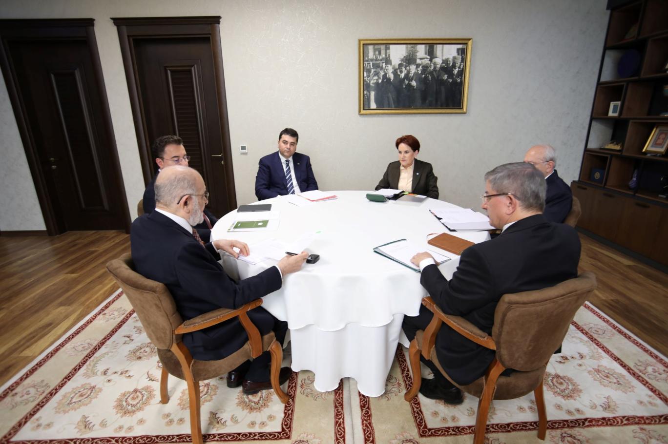 Millet İttifakı toplandı: Akşener masaya geri döndü