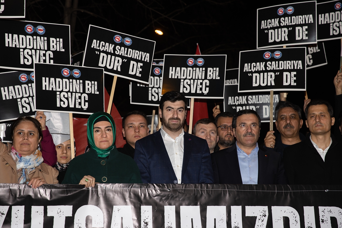 MTTB ve Genç Memur-Sen İsveç'te Kur'an-ı Kerim yakılmasını protesto etti