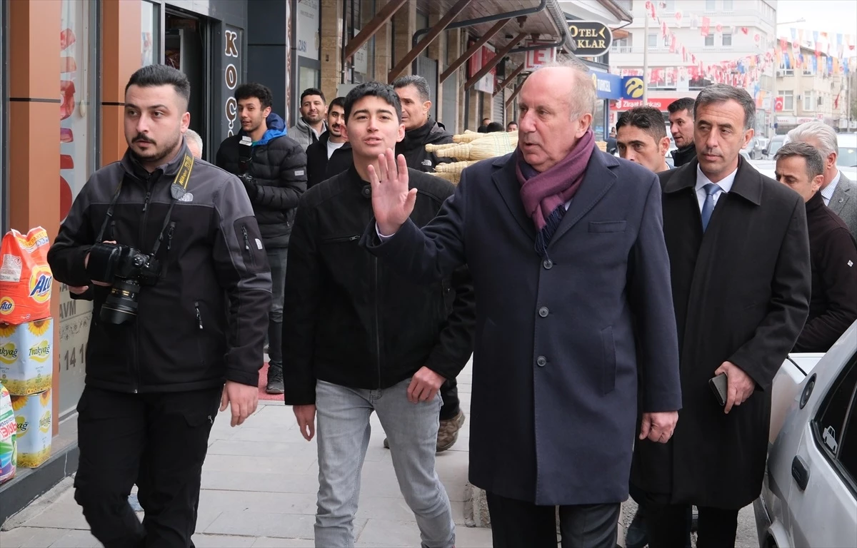 Muharrem İnce, Memleket Partisi'nin Seçim Çalışmalarını Konya'da Sürdürdü