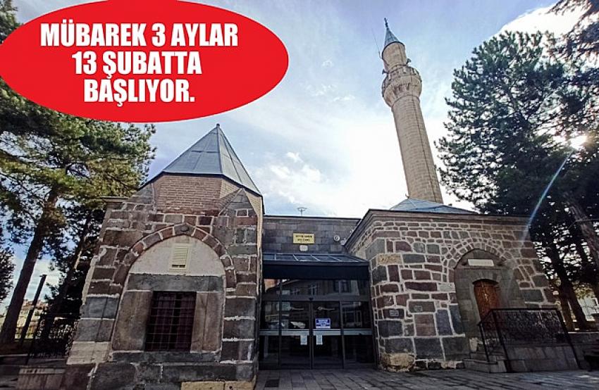 Müslümanların her yıl heyecanla beklediği mukaddes üç aylar 13 Şubat'ta başlayacak